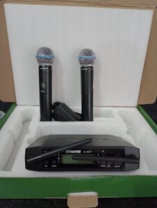 Microfone shure sem fio n 08