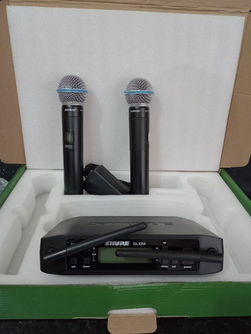 Microfone shure sem fio n 08