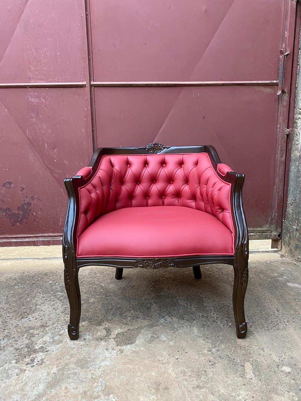 Cadeiras estofadas de luxo n-85